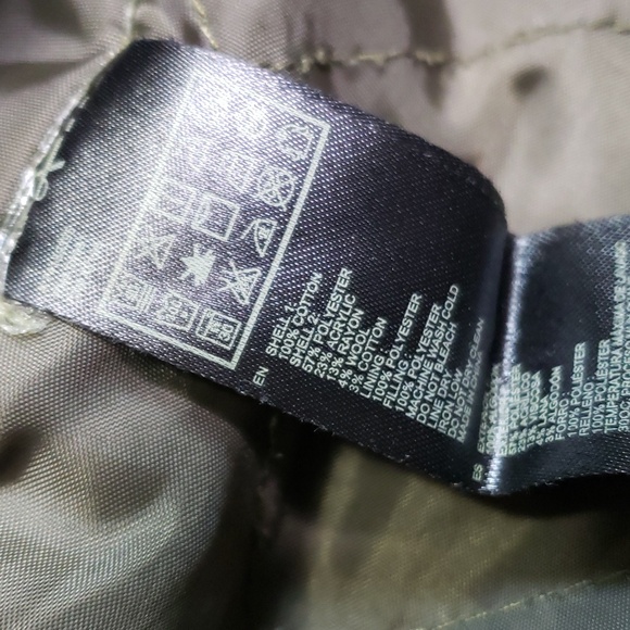 Forever 21 green knit quilted inside accent boho utility jacket size small - Picture 7 of 7